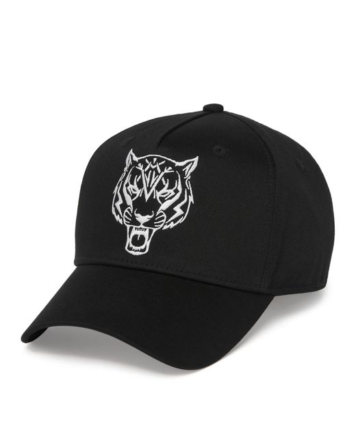 Philipp Plein Kappe Tiger in Black für Herren