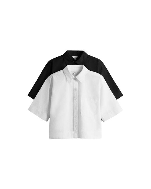 The Set Black Bluse