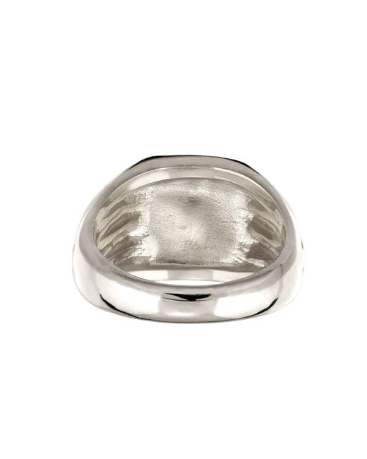 Kuzzoi Ring in White für Herren