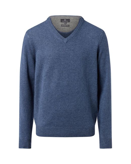 Andrew James Herren Pullover in blau