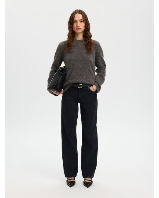 SELECTED Black Pullover