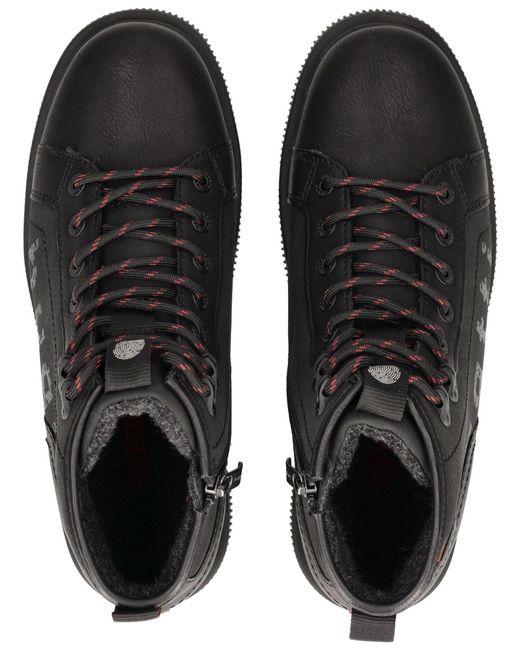 Bugatti Stiefelette in Black für Herren