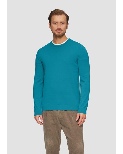 S.oliver Oliver Pullover in Blue für Herren