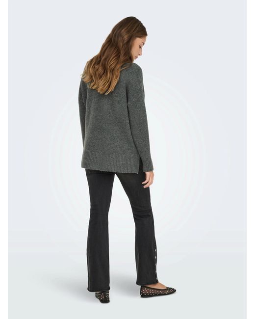 ONLY Gray Pullover Onlhazel