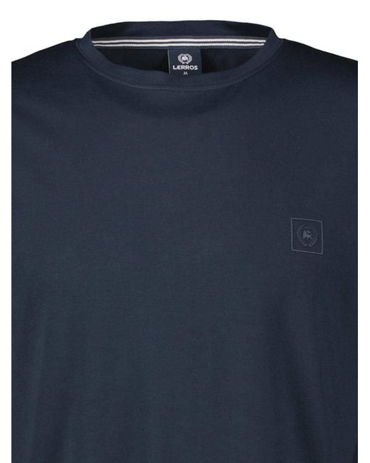 Lerros Shirt Basic in Blue für Herren