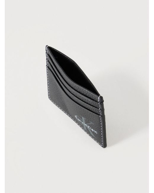 Calvin Klein Kartenetui Bold in Black für Herren