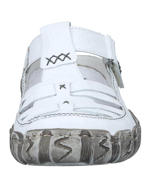 Rieker White Clogs Basic