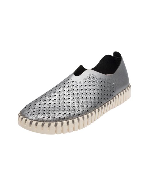 Ilse Jacobsen Metallic Slipper 'Tulip'