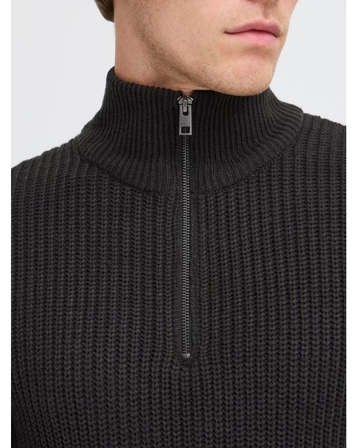 Solid Pullover Sdarian in Black für Herren