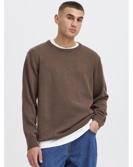 Solid Strickpullover Sdrick in Brown für Herren