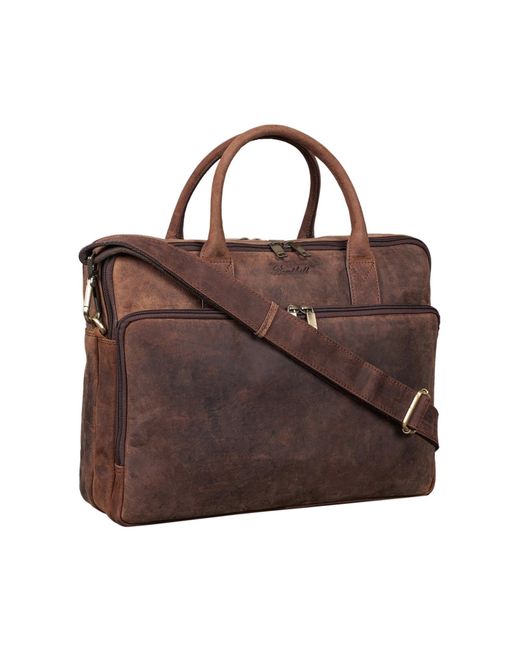 Benthill Laptoptasche in Brown für Herren