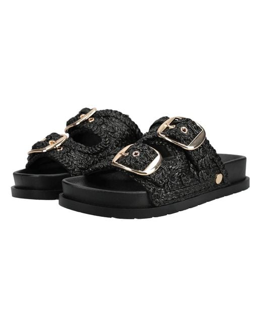 Gioseppo Black Pantolette