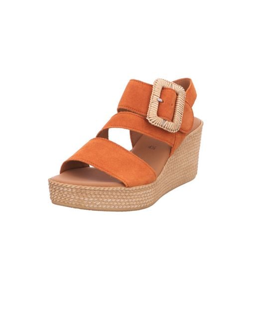 Gabor Orange Sandale