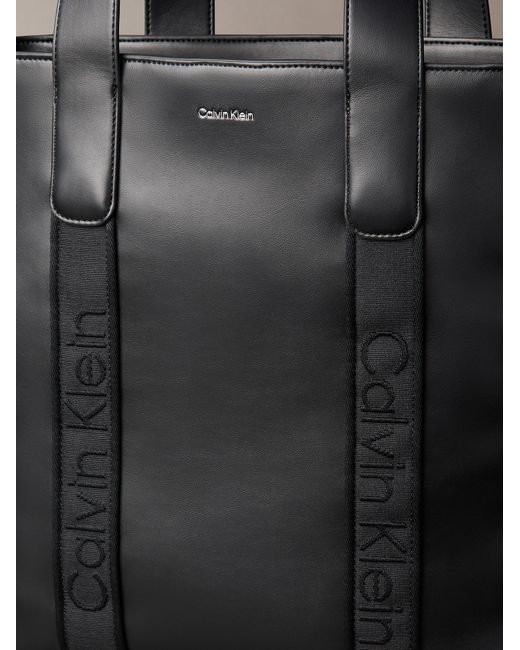 Calvin Klein Black Shopper