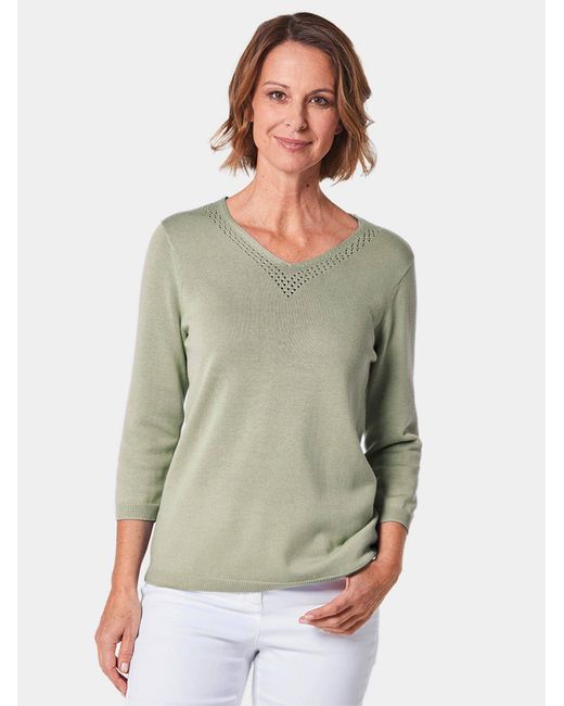 Goldner Green Pullover