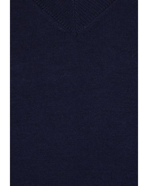 Usha Blue Pullover Casual