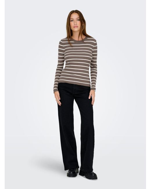 ONLY Gray Pullover Onllouisa