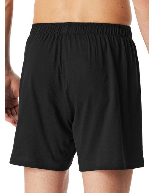 Schiesser Boxershorts Basic in Blue für Herren