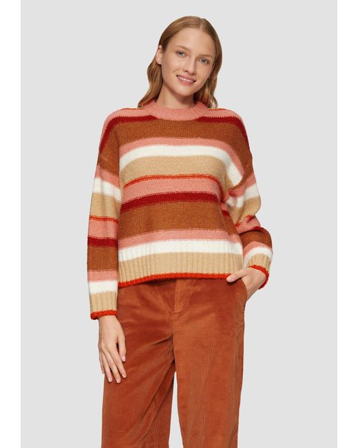 S.oliver Orange Pullover
