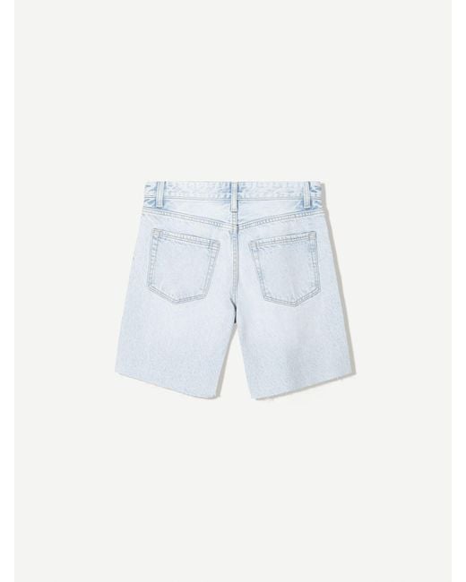 Bershka Blue Shorts