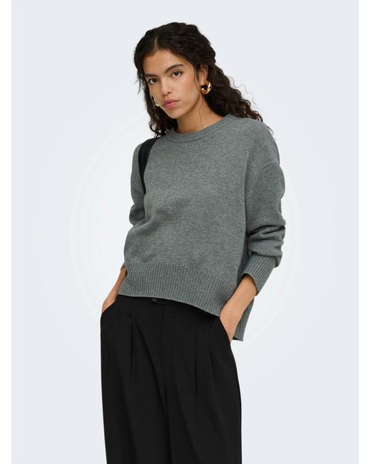 ONLY Gray Pullover Onlalivia
