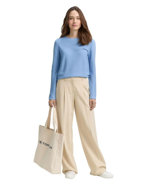 Tom Tailor Blue Pullover