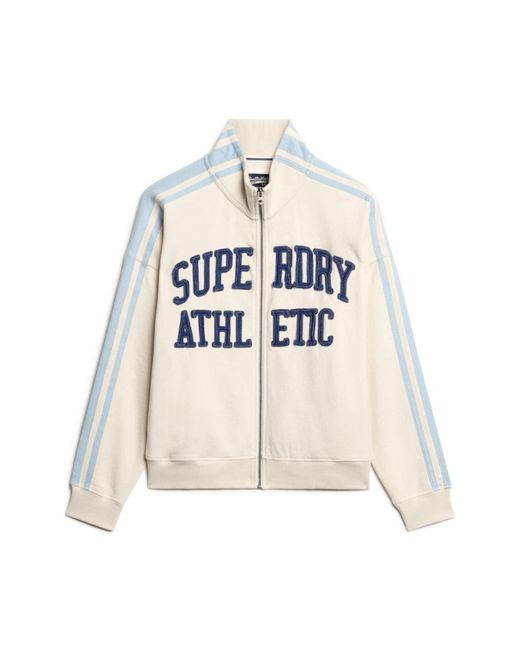 Superdry White Sweatjacke