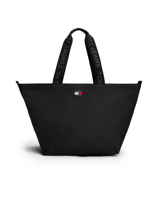 Tommy Hilfiger Black Shopper Ess