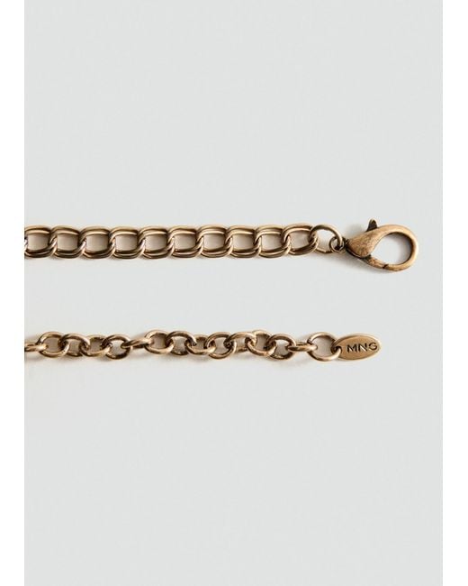 Mango White Kette Lupe