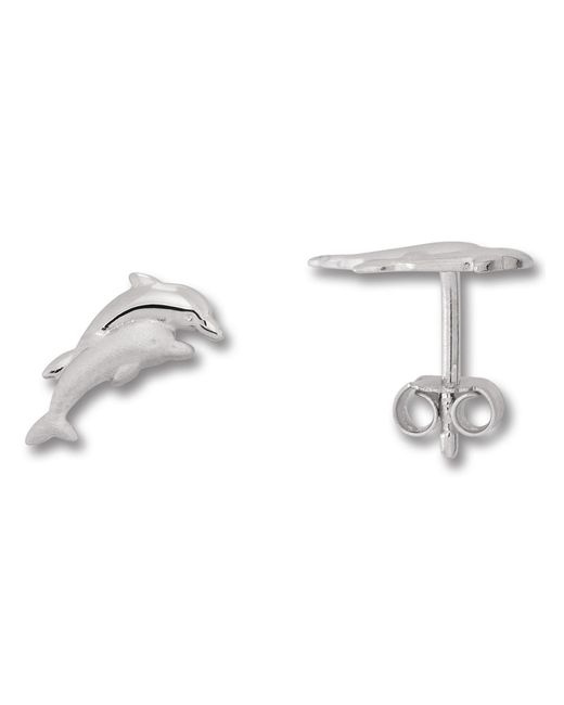 ONE ELEMENT Metallic Ohrringe Delfin