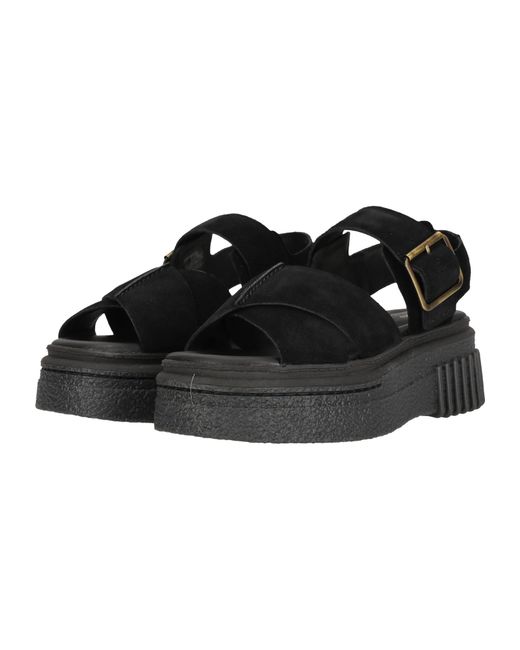 Clarks Black Sandale Evamar