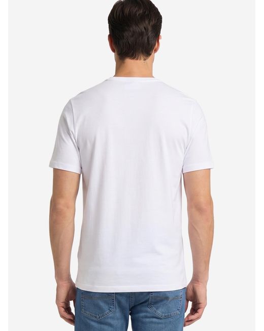 Redmond Shirt Basic in White für Herren
