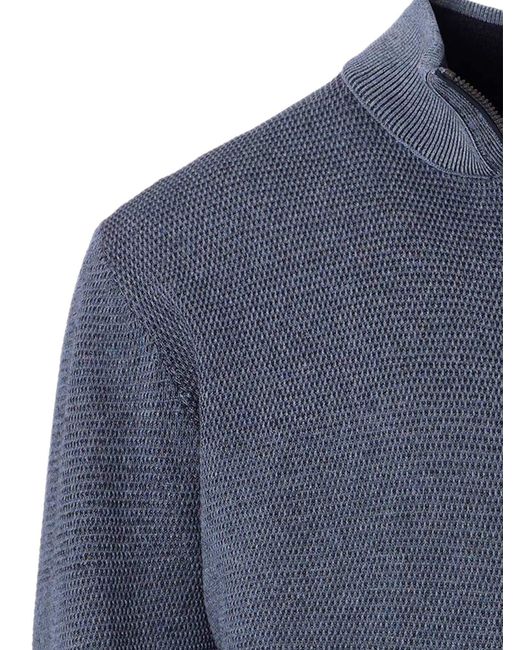 CASA MODA Pullover Basic in Blue für Herren