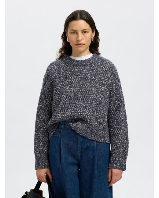 SELECTED Blue Pullover