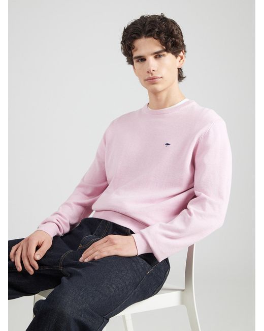 Fynch-Hatton Pullover in Pink für Herren