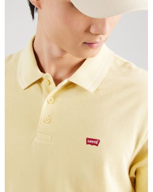 Levi's Levis Poloshirt Housemark Polo in Yellow für Herren