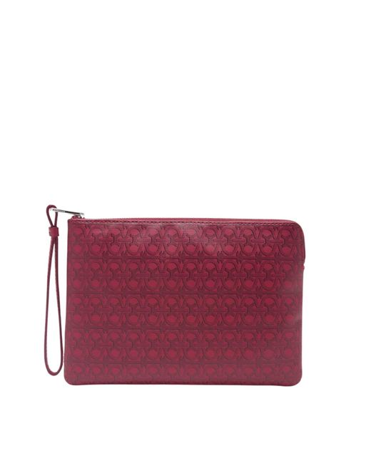 Coccinelle Purple Clutch Alias