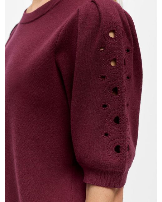 Object Red Pullover Objyuki