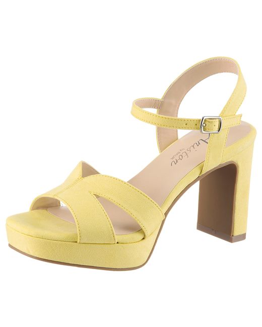 Aniston Yellow Sandale