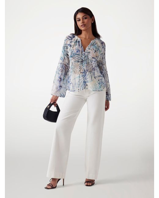Guess Blue Bluse