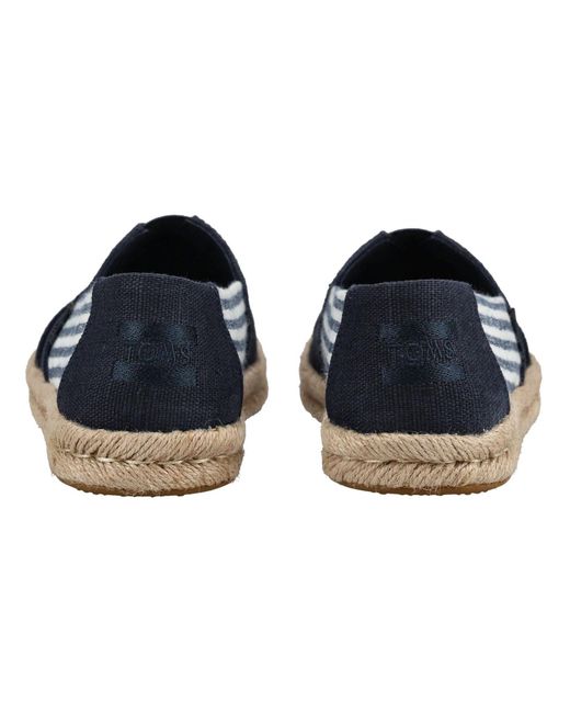 TOMS Blue Espadrilles