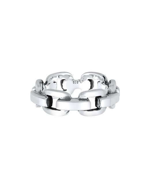 Kuzzoi Ring in Metallic für Herren