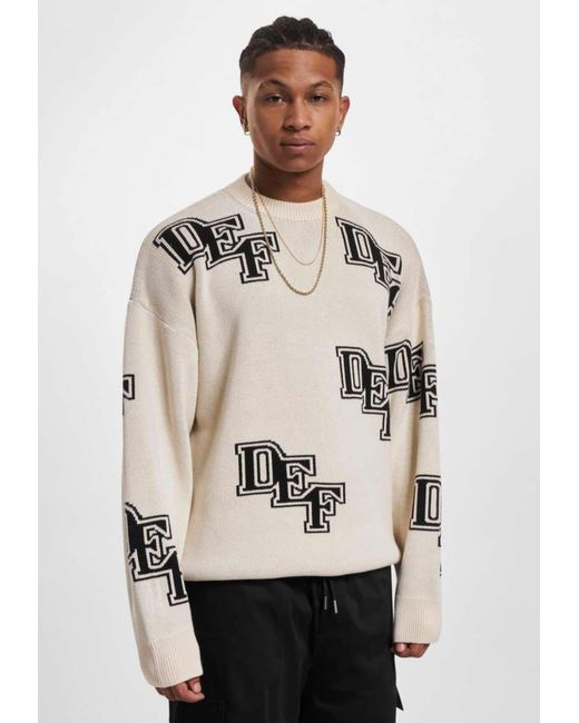 DEF Pullover in Natural für Herren