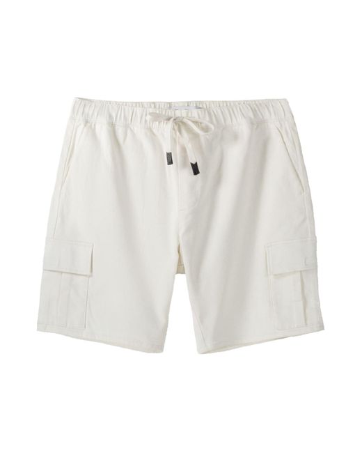 Bershka Shorts in White für Herren
