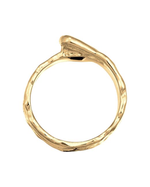 Kuzzoi Ring in Metallic für Herren