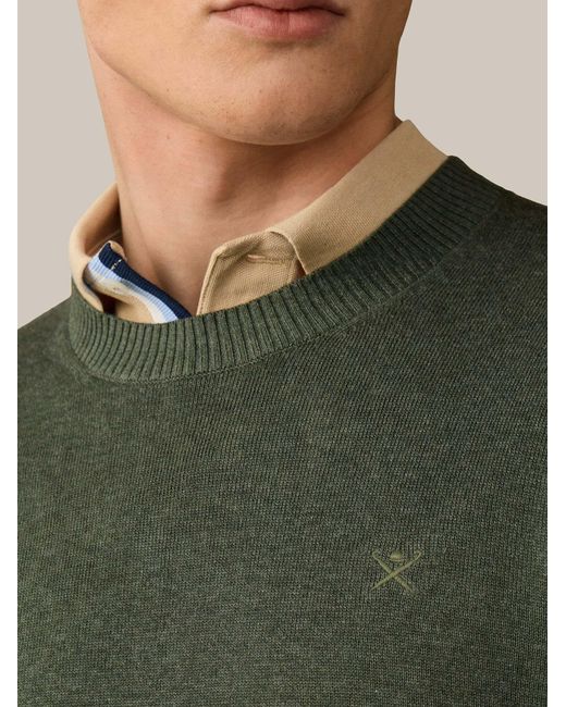 Hackett Pullover Ess in Green für Herren
