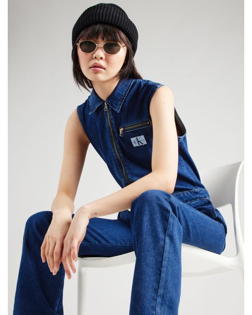 Calvin Klein Blue Jumpsuit