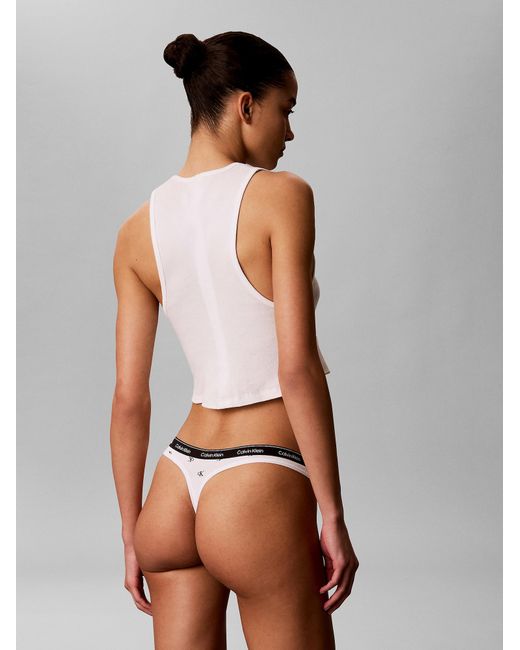 Calvin Klein White String
