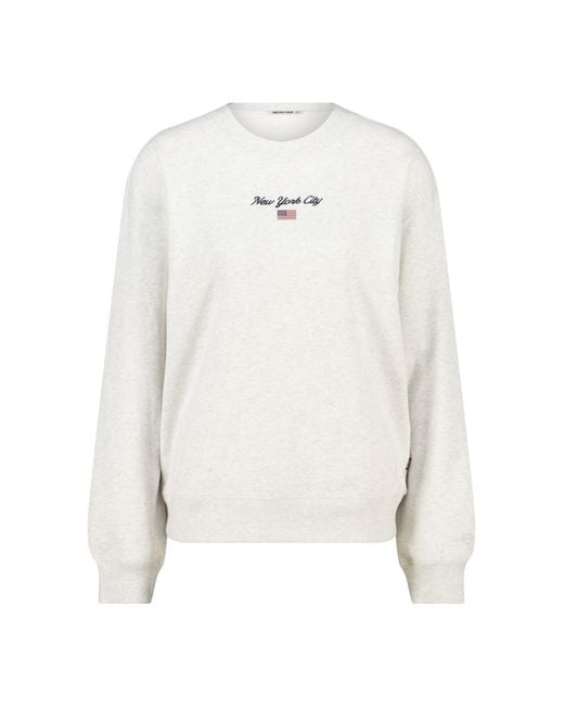 America Today White Sweatshirt