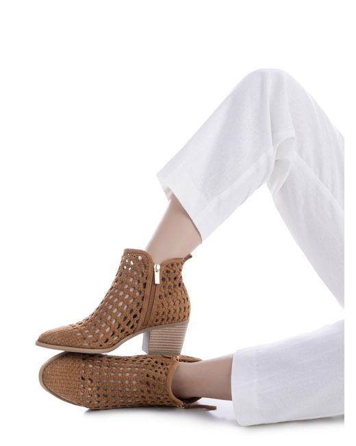 Xti Brown Stiefelette